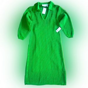 Brand new with tags Equipment Green Knit Dress